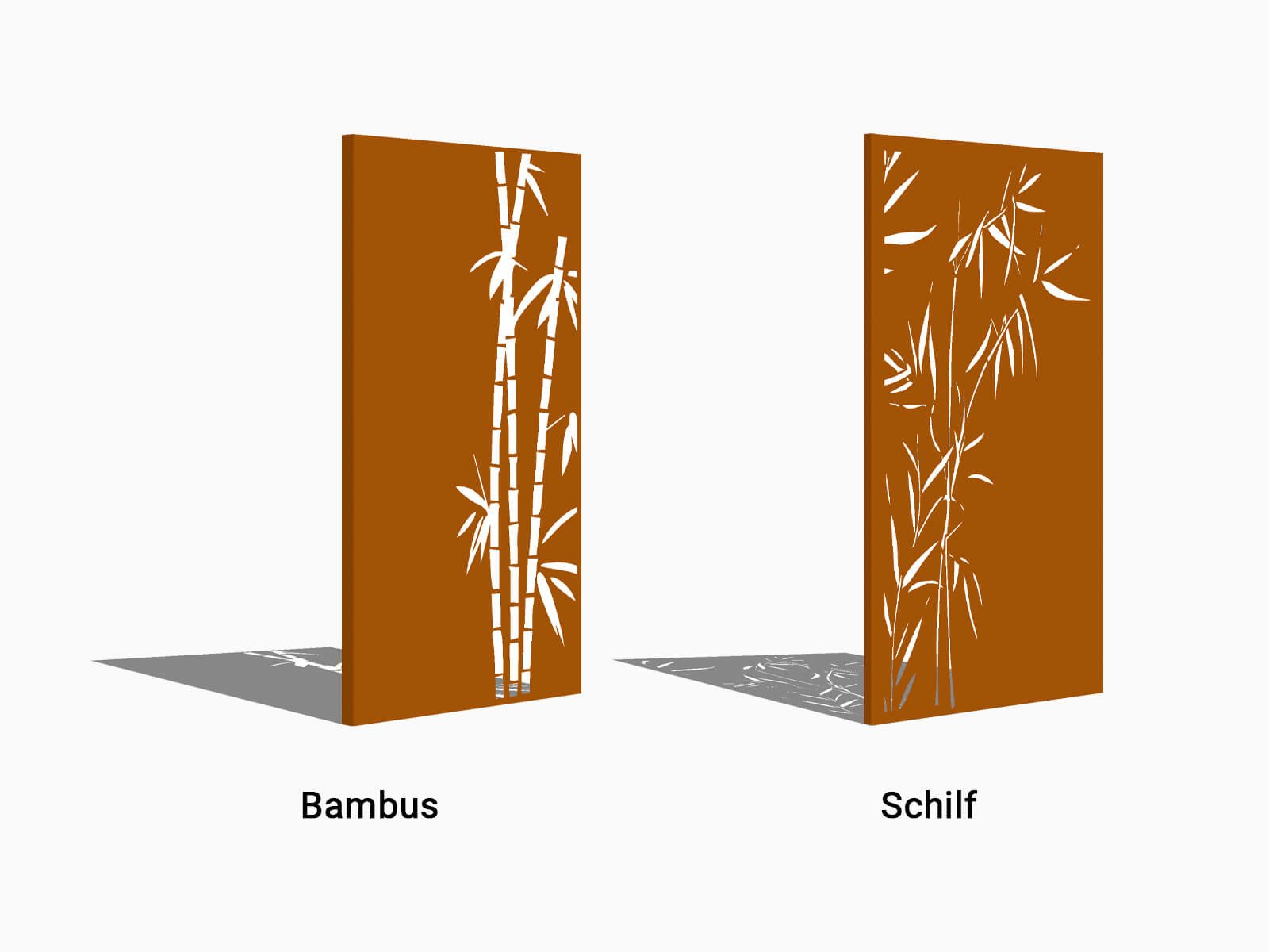 Motive Bambus und Schilf