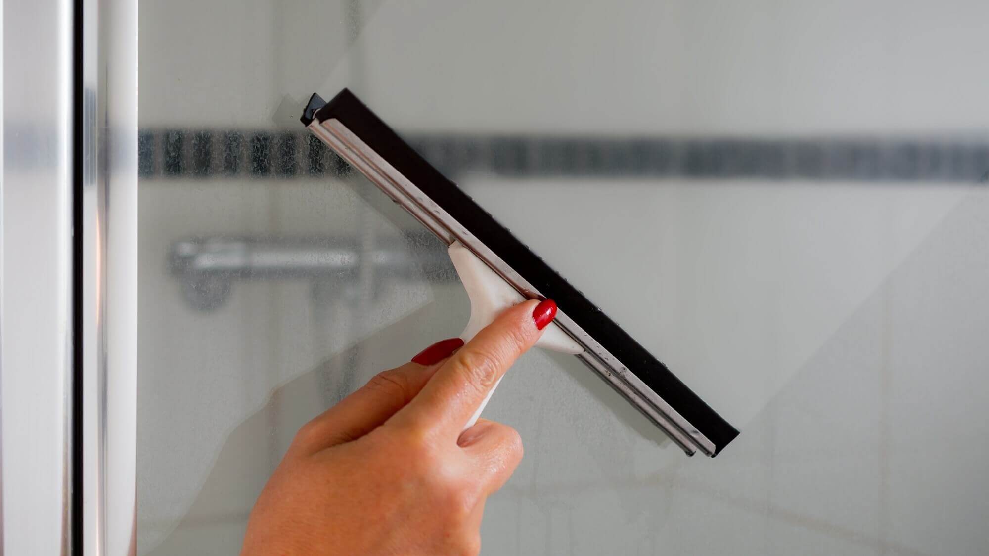 Optimale Reinigung für Glasduschen