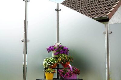 Wind- und Sichtschutz flexibler Einsatz und Gestaltungsmöglichkeiten für Garten und Terrasse