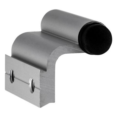 Endstopper in Edelstahl Schiebetür Tenuta