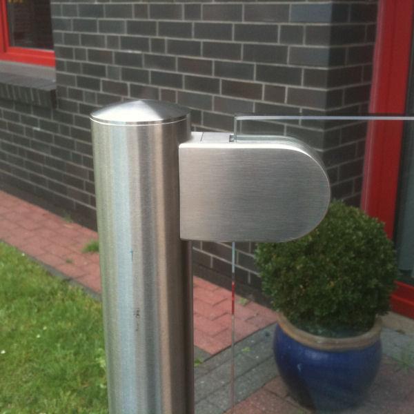 Sichtschutz TRANSVENT Pfosten für Glas-Windschutz